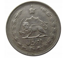 Иран 2 риала 1969 г. Иран 2 риала 1969 г.