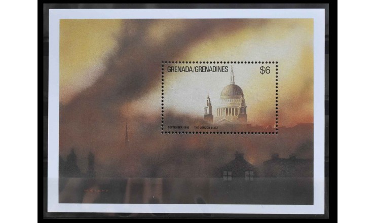 Гренада и Гренадины 1990 г. "50-я годовщина начала Второй Мировой Войны" Гренада и Гренадины 1990 г. "50-я годовщина начала Второй Мировой Войны"