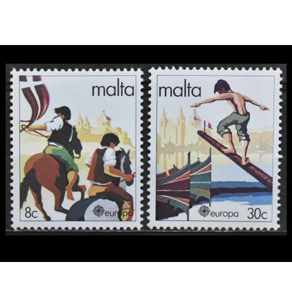 Мальта 1981 г. "Европа: Фольклор"
