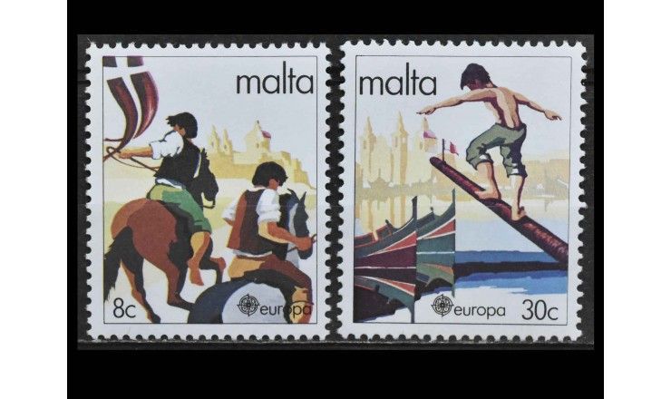 Мальта 1981 г. "Европа: Фольклор"