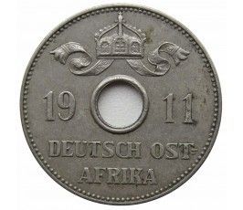 Германская Восточная Африка 10 геллеров 1911 г. A Германская Восточная Африка 10 геллеров 1911 г. A