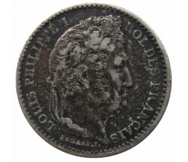 Франция 25 сантимов 1846 г. A