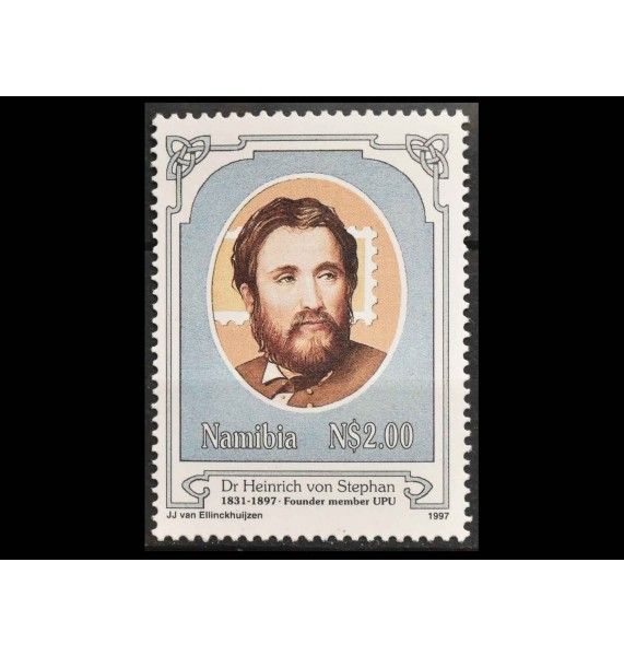 Намибия 1997 г. "100-летие смерти Генриха фон Стефана"