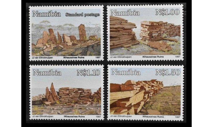 Намибия 1997 г. "Древние руины"