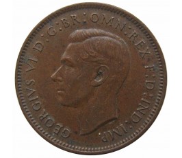 Великобритания 1 фартинг 1945 г. Великобритания 1 фартинг 1945 г.