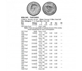 Великобритания 1 фартинг 1946 г.