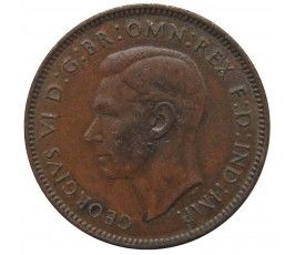 Великобритания 1 фартинг 1942 г. Великобритания 1 фартинг 1942 г.