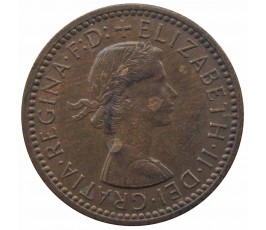 Великобритания 1 фартинг 1955 г.