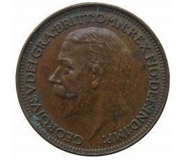 Великобритания 1 фартинг 1929 г.