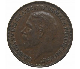 Великобритания 1 фартинг 1934 г. Великобритания 1 фартинг 1934 г.