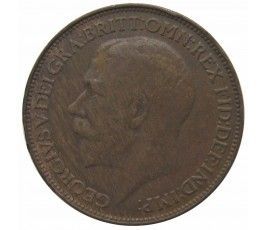 Великобритания 1 фартинг 1921 г.