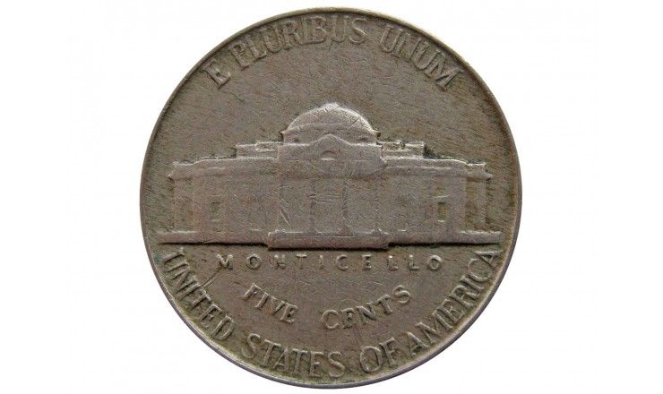 США 5 центов 1947 г.