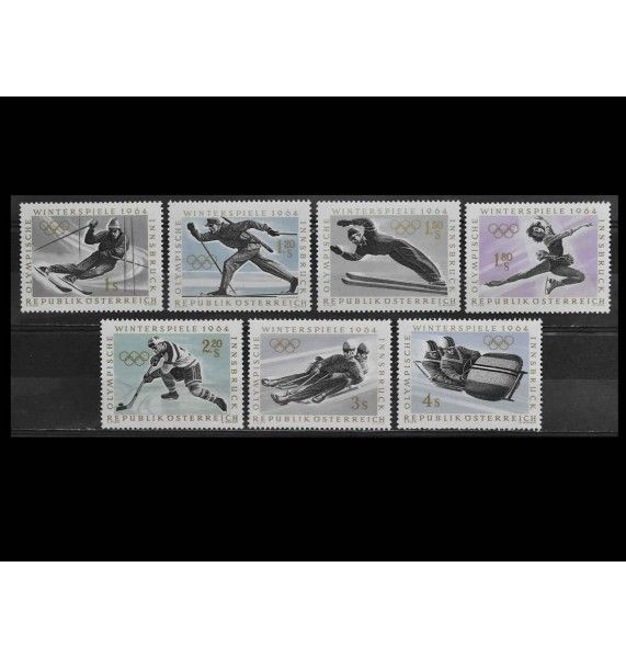Австрия 1963 г. "Зимние Олимпийские игры 1964 года, Инсбрук"
