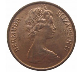 Бермудские о-ва 1 цент 1974 г. Бермудские о-ва 1 цент 1974 г.