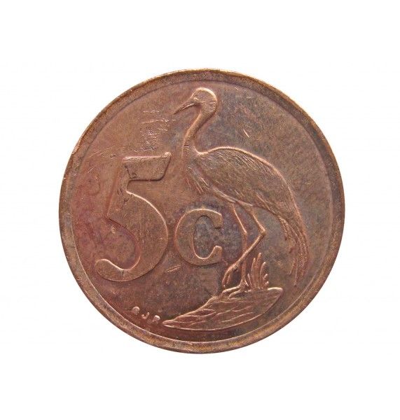 Южная Африка 5 центов 1997 г.
