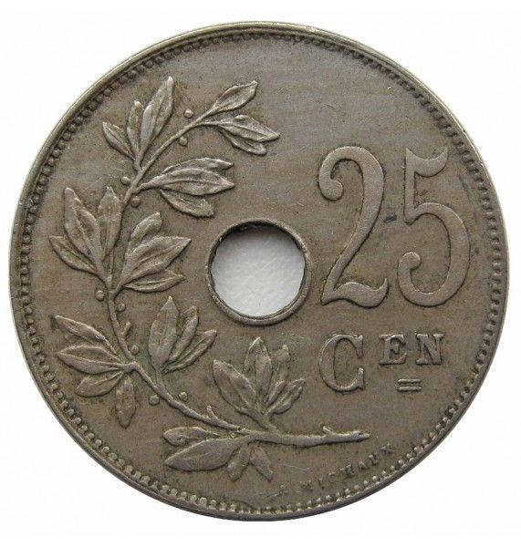 Бельгия 25 сантимов 1913 г. (Belgie)
