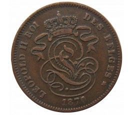 Бельгия 2 сантима 1870 г. (Des Belges) Бельгия 2 сантима 1870 г. (Des Belges)