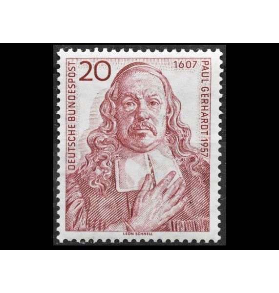 ФРГ 1957 г. "Пауль Герхардт"