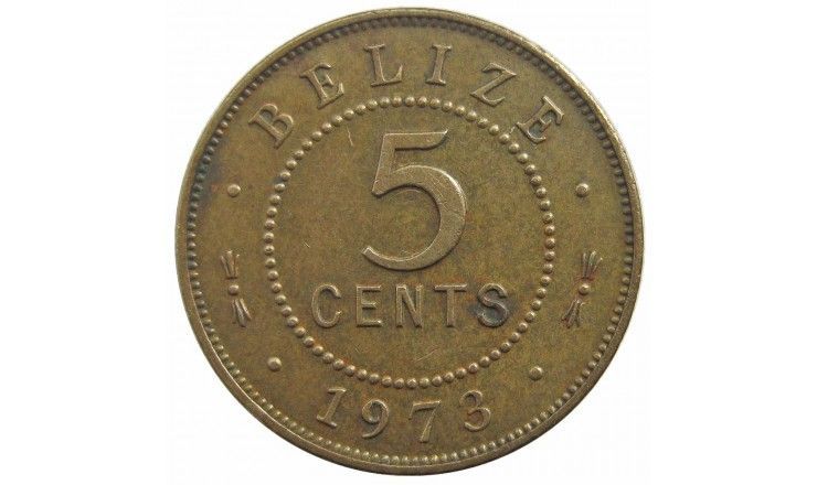 Белиз 5 центов 1973 г.