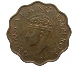 Индия 1 анна 1942 г. 