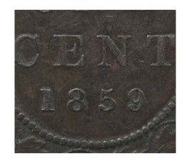 Канада 1 цент 1859 г. 