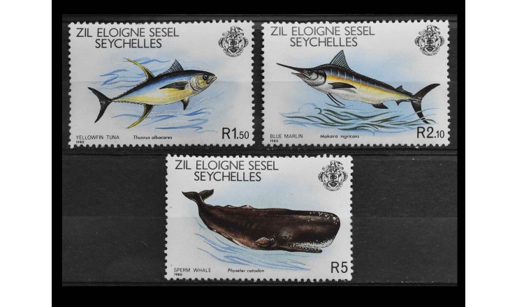 Сейшельские Внешние Острова 1980 г. "Рыбы"