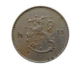 Финляндия 25 пенни 1935 г.