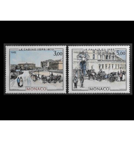 Монако 1982 г. "Монте-Карло и Монако в Прекрасную эпоху"