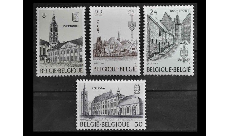 Бельгия 1984 г. "Аббатства"