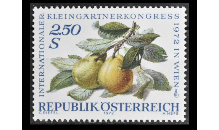 Австрия 1972 г. "Международный конгресс землевладельцев, Вена"
