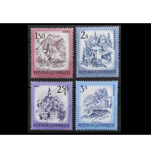 Австрия 1974 г. "Прекрасная Австрия" Австрия 1974 г. "Прекрасная Австрия"