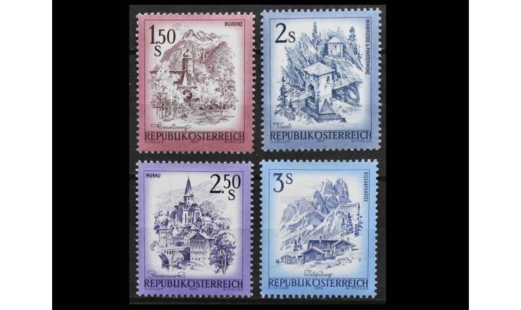 Австрия 1974 г. "Прекрасная Австрия"