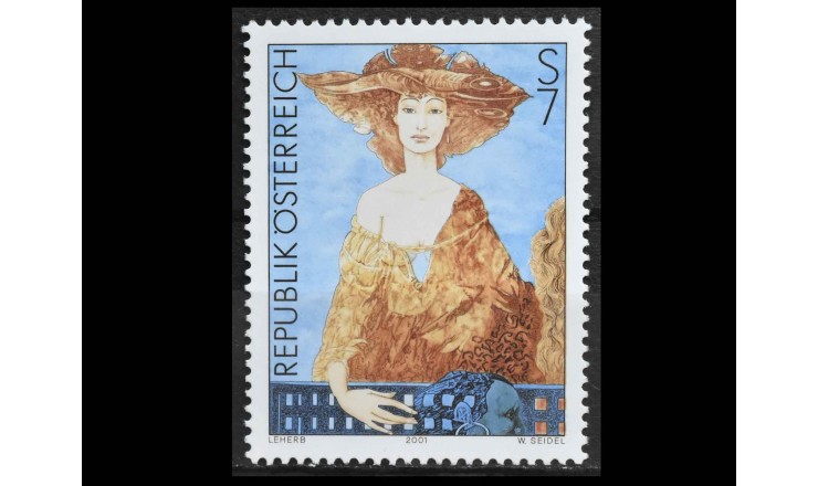 Австрия 2001 г. "Современное искусство" Австрия 2001 г. "Современное искусство"