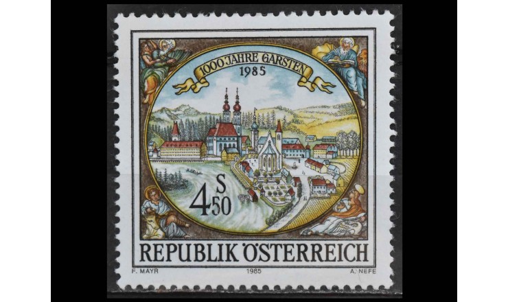 Австрия 1985 г. "Тысячелетие Гарстена" 