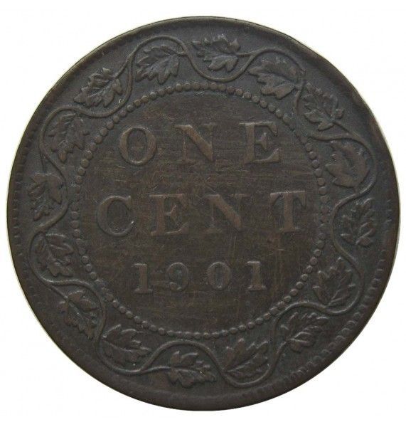 Канада 1 цент 1901 г.