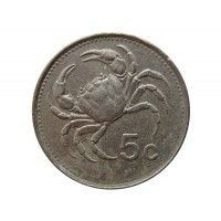 Мальта 5 центов 1986 г.