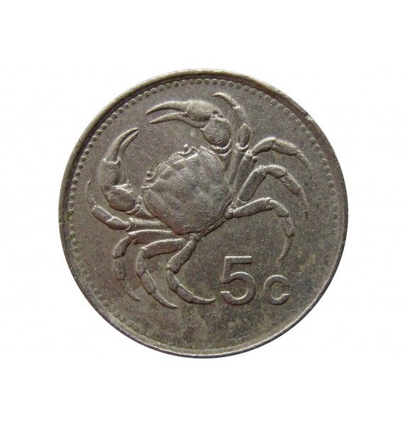 Мальта 5 центов 1986 г.