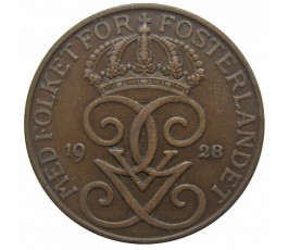 Швеция 5 эре 1928 г. Швеция 5 эре 1928 г.