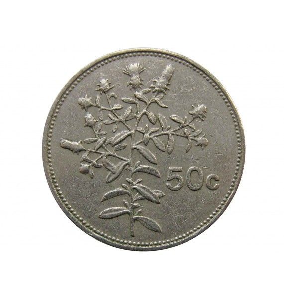 Мальта 50 центов 1986 г.