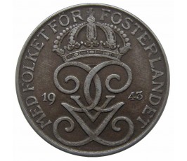 Швеция 5 эре 1943 г.
