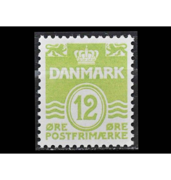 Дания 1952/1962 г. "Цифры"  