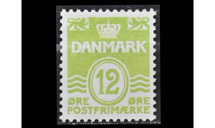 Дания 1952/1962 г. "Цифры"  