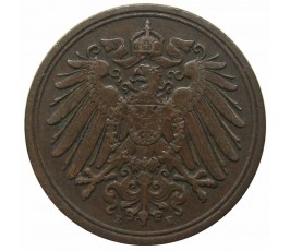 Германия 1 пфенниг 1908 г. E Германия 1 пфенниг 1908 г. E