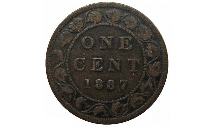 Канада 1 цент 1887 г.