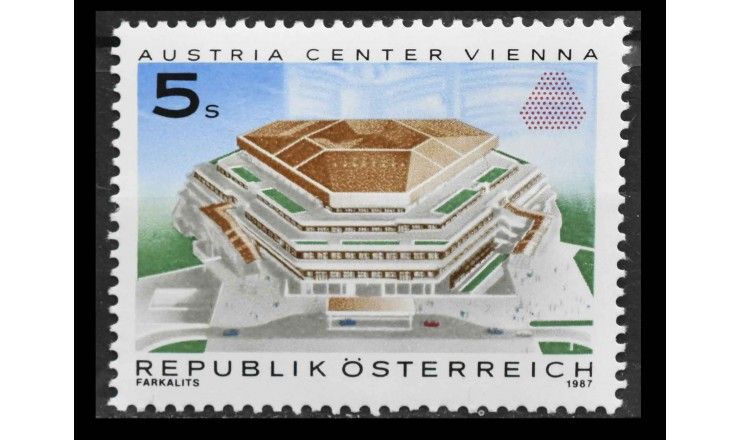 Австрия 1987 г. "Центр Австрии, Вена"