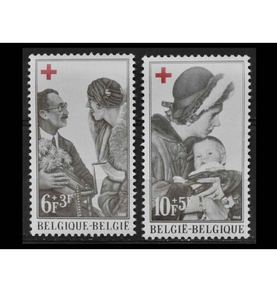 Бельгия 1968 г. "Красный Крест" Бельгия 1968 г. "Красный Крест"