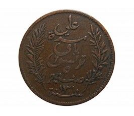 Тунис 5 сантимов 1893 г.