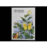 Гренадины и Сент Винсент 1989 г. "Бабочки"
