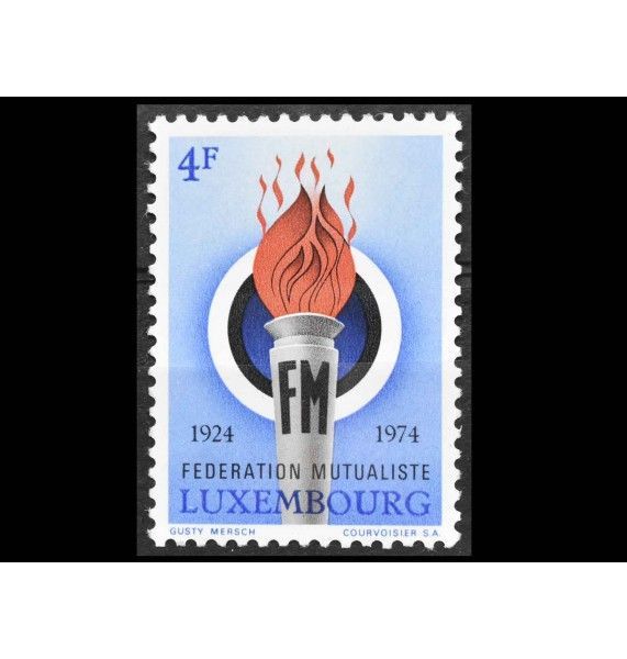 Люксембург 1974 г. "50-летие Люксембургского Общества Взаимного Страхования" Люксембург 1974 г. "50-летие Люксембургского Общества Взаимного Страхования"