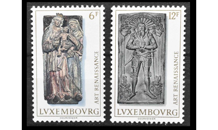 Люксембург 1976 г. "Искусство эпохи Возрождения: Скульптуры" 